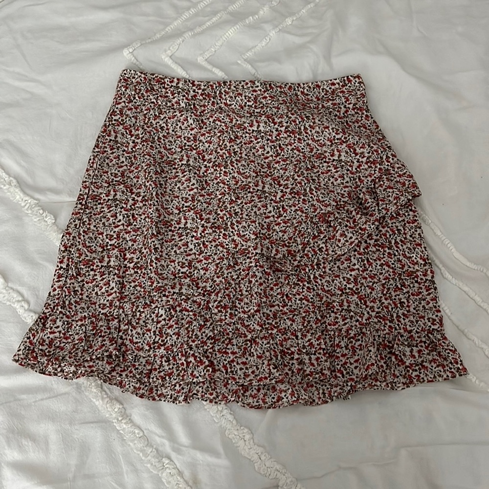 PRINCESS POLLY FLORAL MINI SKIRT